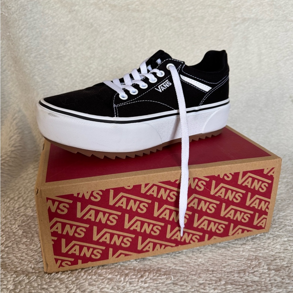 old skool platform vans